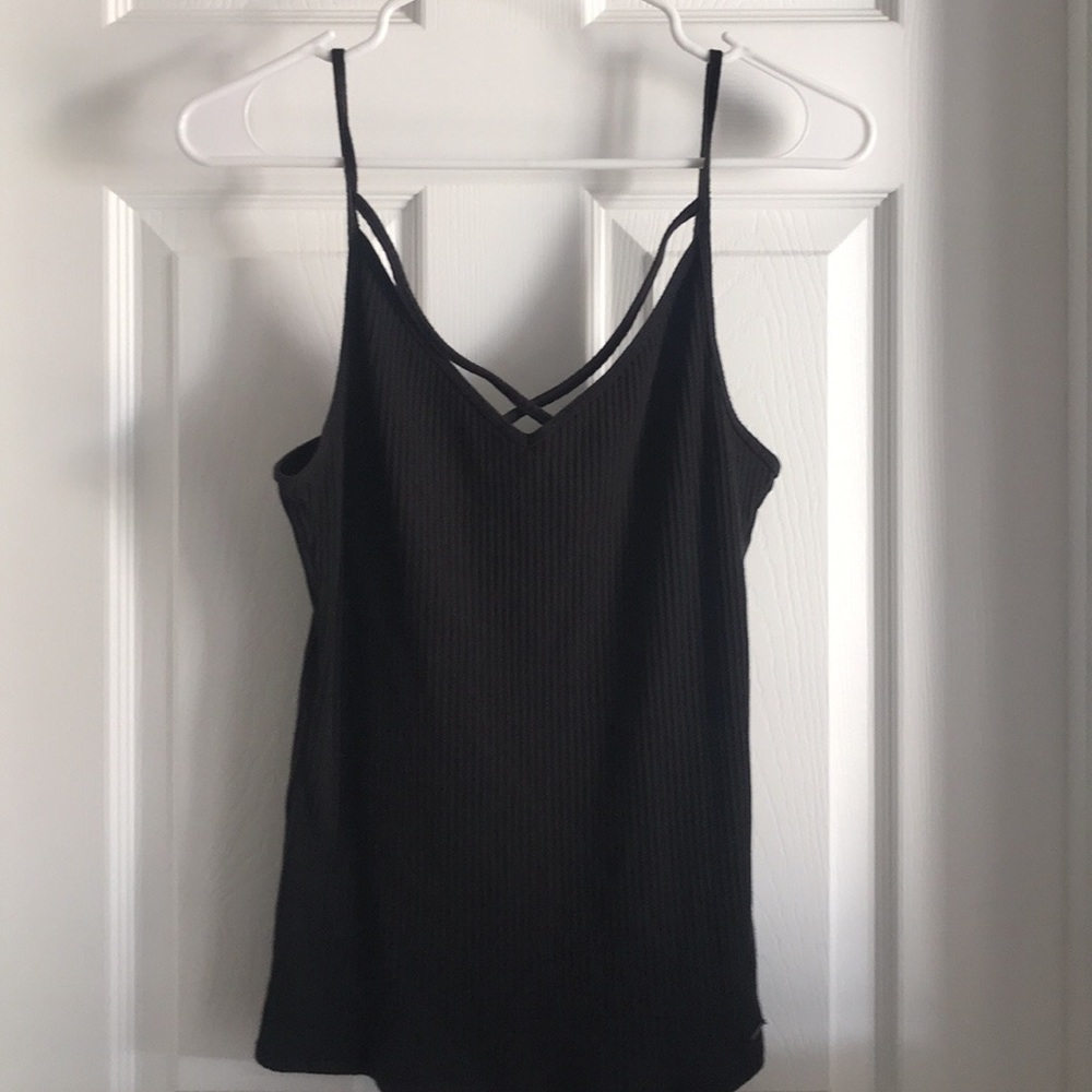 Hollister black tank